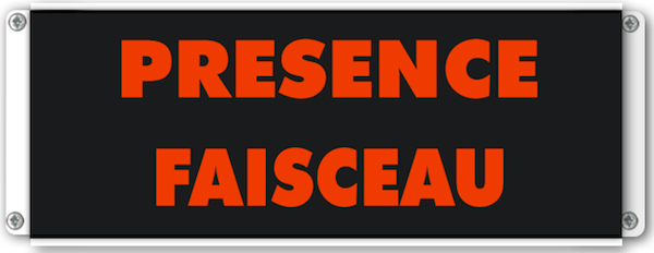 afficheur lumineux de signalisation presence faisceau