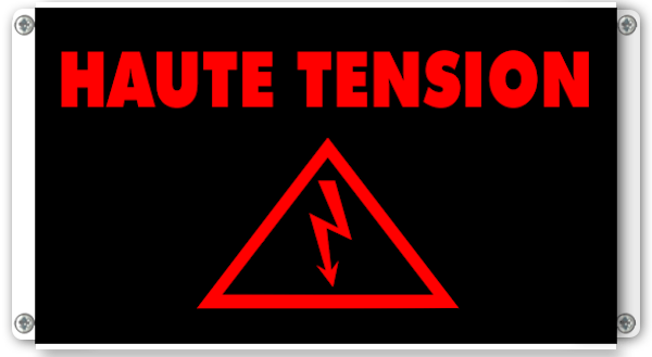 afficheur lumineux de signalisation haute tension pictogramme lumineux