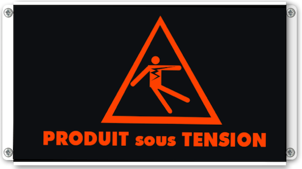 afficheur lumineux de signalisation produit sous tension pictogramme lumineux